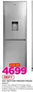 Defy 425Ltr Bottom Freezer Fridge DAC617
