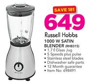 Russell Hobbs 1000W Satin Blender RHB315