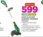 Trimtech 650W Electric Garden Trimmer TRIMMER