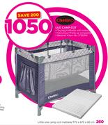 Little One Camp Cot Mattress (970 x 670 x 60cm)