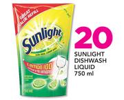 Sunlight Dishwashing Liquid-750ml