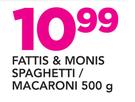 Fattis & Monis Spaghetti/Macaroni-500g