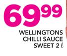 Wellingtons Chilli Sauce Sweet-2Ltr