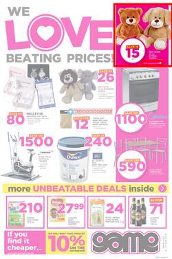 Game Ghana : We Love Beating Prices (8 Feb - 21 Feb 2018), page 1