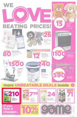 Game Ghana : We Love Beating Prices (8 Feb - 21 Feb 2018), page 1