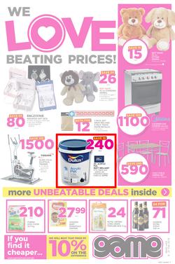 Game Ghana : We Love Beating Prices (8 Feb - 21 Feb 2018), page 1
