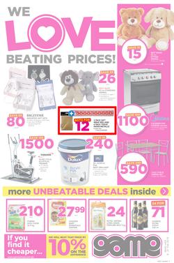 Game Ghana : We Love Beating Prices (8 Feb - 21 Feb 2018), page 1