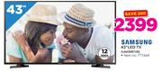Samsung 43" LED TV UA43M5100