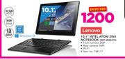 Lenovo 10.1" Intel Atom 2 In 1 Notebook WIFI MIXX310