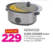 Kenwood 6.5Ltr Slow Cooker CP657