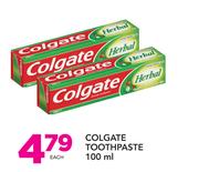 Colgate Toothpaste-100ml Each