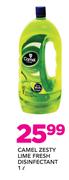 Camel Zesty Lime Fresh Disinfectant-1L