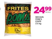 Mccain Pom`s Chips-2.5Kg
