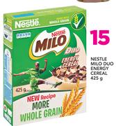 Nestle Milo Duo Energy Cereal-425g
