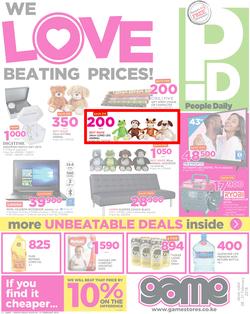 Game Kenya : We Love Beating Prices (8 Feb - 21 Feb 2018), page 1
