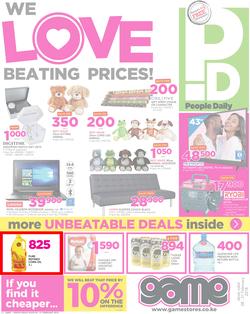 Game Kenya : We Love Beating Prices (8 Feb - 21 Feb 2018), page 1