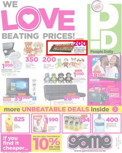 Game Kenya : We Love Beating Prices (8 Feb - 21 Feb 2018), page 1