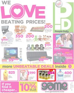 Game Kenya : We Love Beating Prices (8 Feb - 21 Feb 2018), page 1
