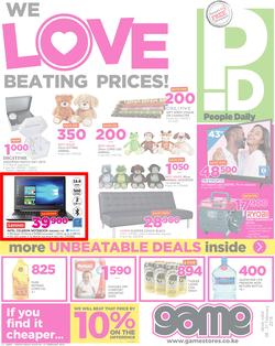 Game Kenya : We Love Beating Prices (8 Feb - 21 Feb 2018), page 1