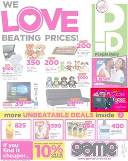 Game Kenya : We Love Beating Prices (8 Feb - 21 Feb 2018), page 1