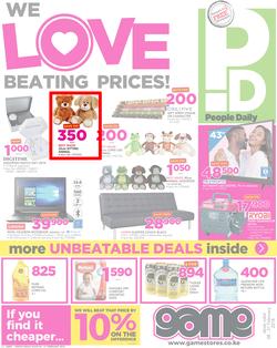 Game Kenya : We Love Beating Prices (8 Feb - 21 Feb 2018), page 1