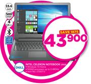 Dell 15.6" Intel Celeron Notebook