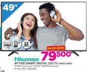 Hisense 49” FHD Smart Digital LED TV 49N21170PW