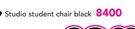 Studio Student Chair Black
