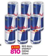 Red Bull Energy Drink-6x250ml