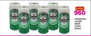 Heineken Lager Beer Cans-6x500ml