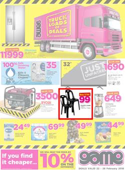 Game Zambia : Truck Loads Of Deals (22 Feb - 28 Feb 2018), page 1