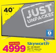 Skyworth 40” HD Ready LED TV 40E2A12G