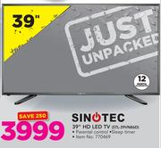 SINOTEC 39” HD LED TV STL-39VN86D