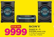 Sony Shake Hi-Fi System SHAKE X10D