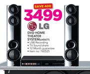 LG DVD Home Theatre System LHD677