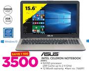 Asus 15.6" Intel Celeron Notebook X541