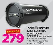 Volcano Mini Bazooka Bluetooth Speaker VK-30001-S11