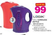 Logik 1.7Ltr Cordless Kettle RSH-441668-01