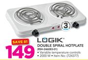 Logik Double Spiral Hotplate RSH-246083-01