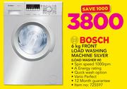 Bosch 6kg Load Washing Machine Silver LOAD WASHER W