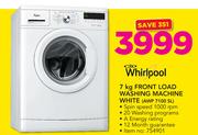 Whirlpool 7kg Front Load Washing Machine White AWP 7100SL