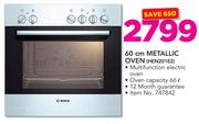 Bosch 60cm Metallic Oven HEN201E2