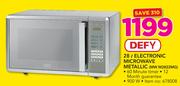 Defy 28Ltr Electronic Microwave Metallic MW M2822MG