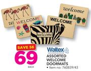 Walter Welcome Doormats-Each