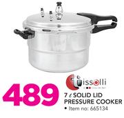Tissolli 7Ltr Solid Lid Pressure Cooker