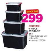 Extreme 4-Piece Storage Set