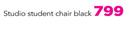 Studio Student Chair Black