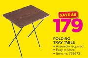Folding Tray Table