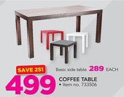 Basic Side Table-Each