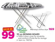 The Laundry House 92cm Ironing Board